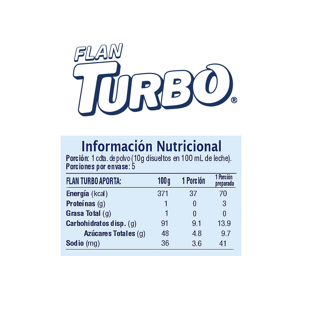 Flan Turbo (3 cajas)