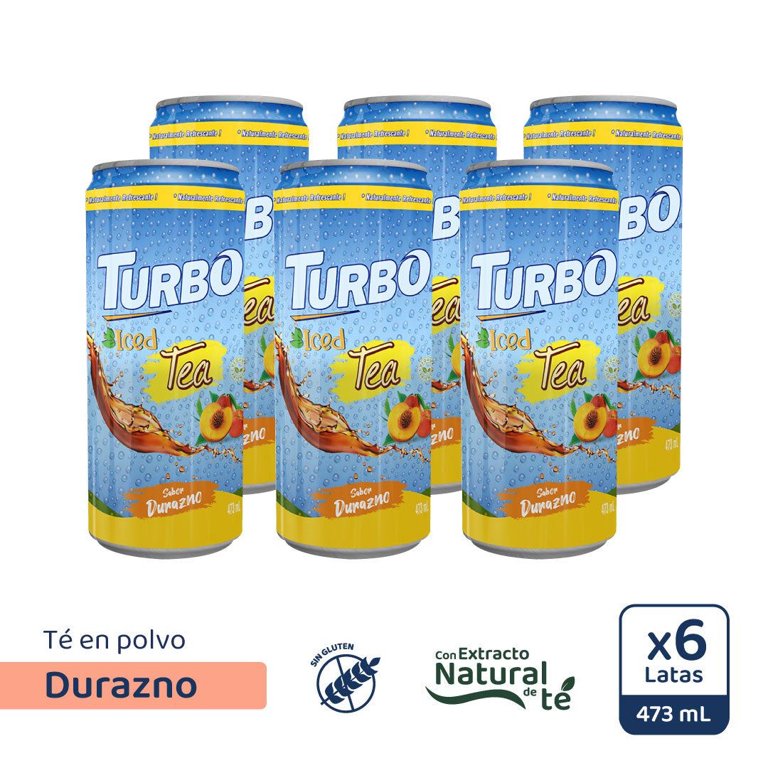 Turbo Iced Tea 473ml (6 Pack)
