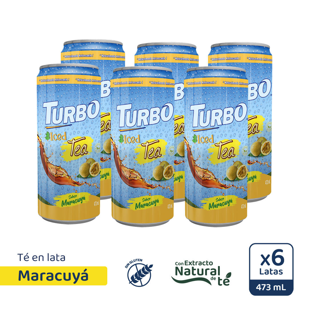 Turbo Iced Tea 473ml (6 Pack)
