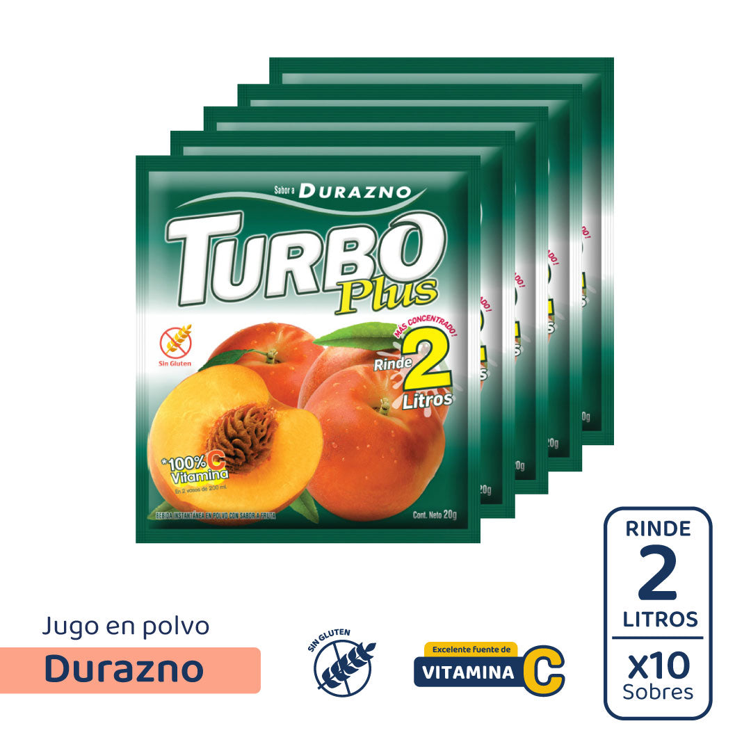 Turbo Plus (10 Sobres)