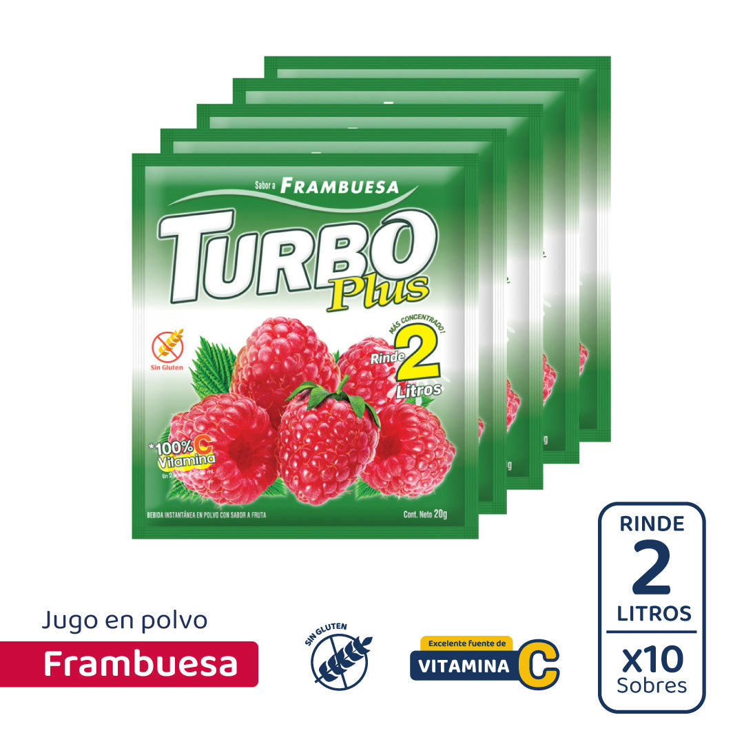Turbo Plus (10 Sobres)