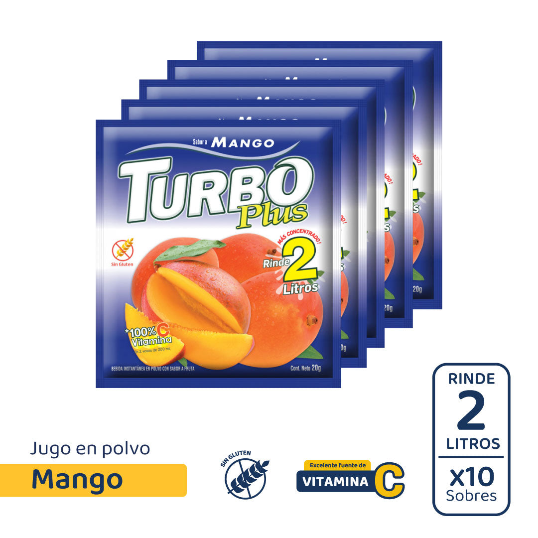 Turbo Plus (10 Sobres)