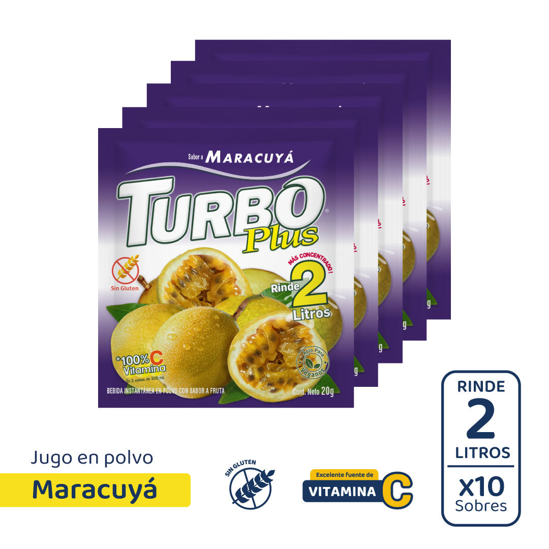 Turbo Plus (10 Sobres)