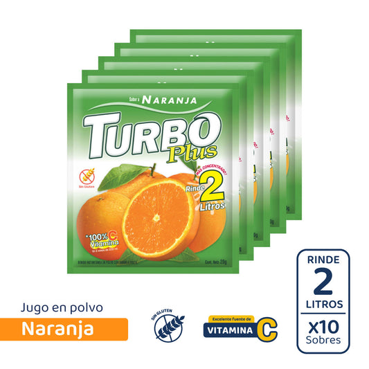 Turbo Plus (10 Sobres)