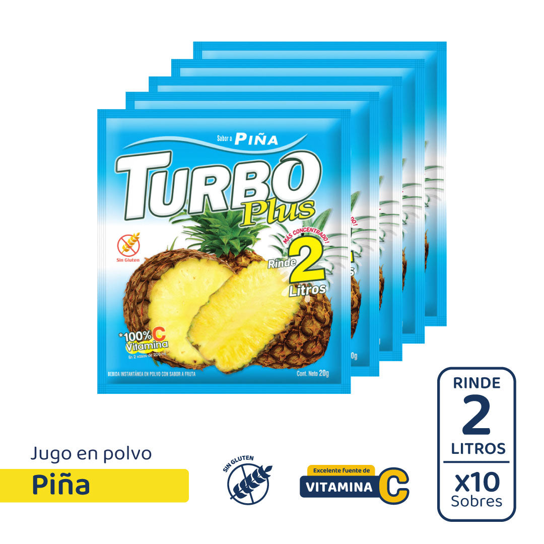 Turbo Plus (10 Sobres)