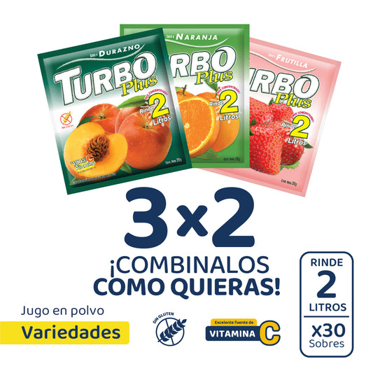 Turbo Plus (10 Sobres)