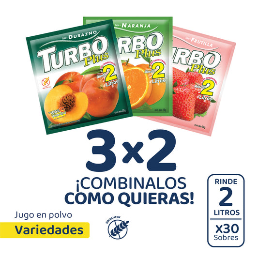 Turbo Plus (10 Sobres)