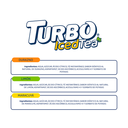 Turbo Iced Tea 473ml (6 Pack)