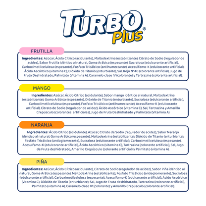 Turbo Plus (10 Sobres)